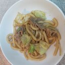 簡単焼きうどん